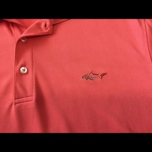 Greg Norman Shark brand polo t~ shirt